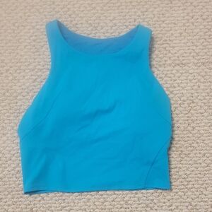 Lululemon Wundertrain Tank Size 8 Turquoise